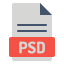 psd file format - laser cut screens